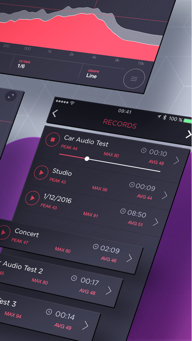 Decibel : dB sound level meter screenshot 2