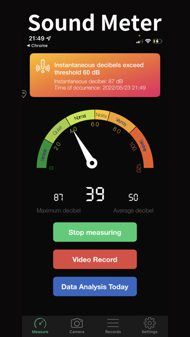 Decibel Meter: Sound dB Level screenshot 5