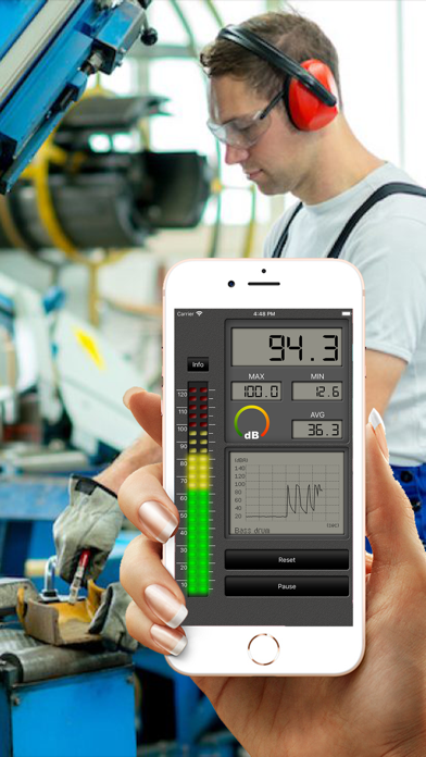 Decibel Metre (Sound Meter) screenshot 3