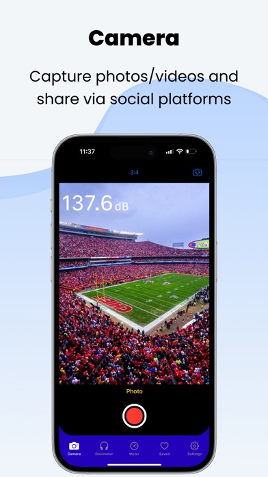 Decibel Pro: Sound Level Meter screenshot 1