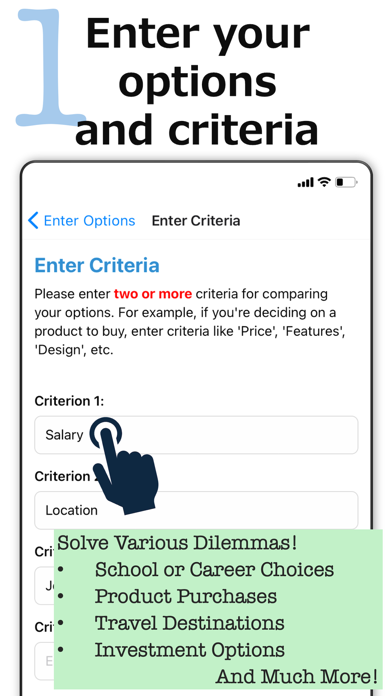 DecideNow - Rational Decisions screenshot 3