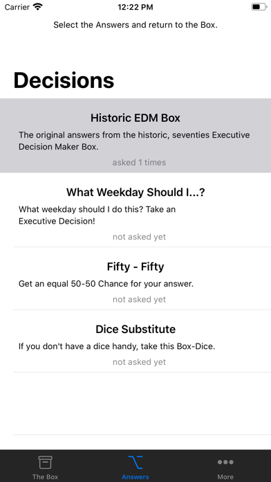 Decision Maker Box screenshot 2