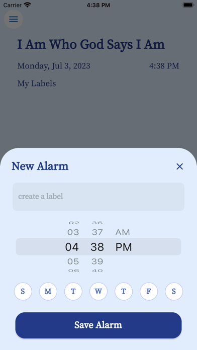 Declaration Alerts screenshot 2