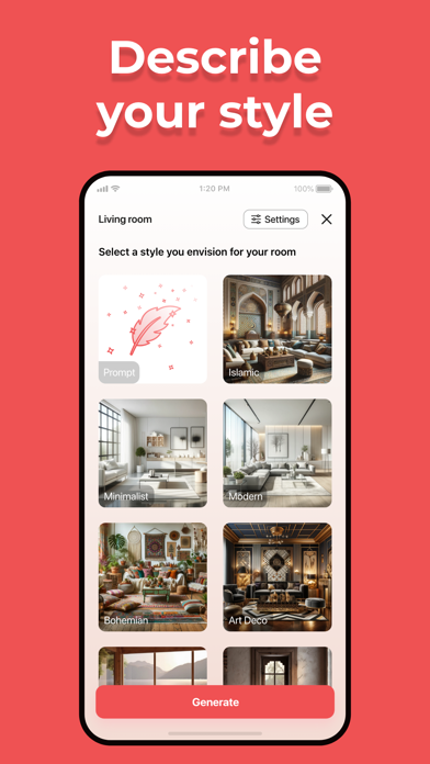 Decory - Interior Design AI screenshot 2