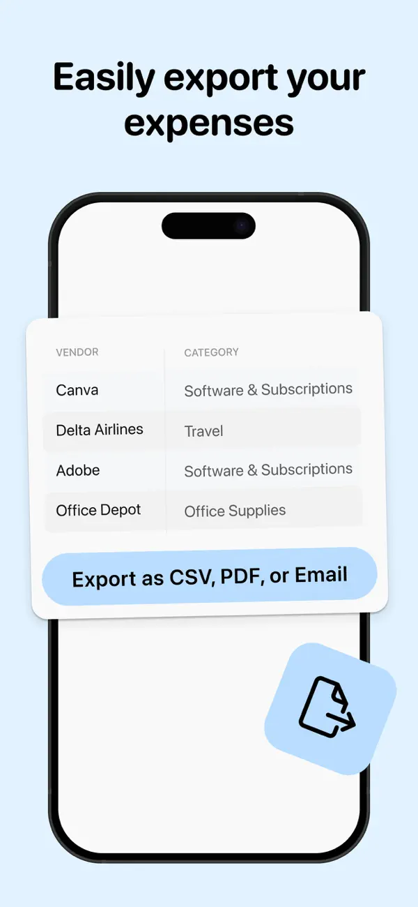 Deduct AI: Expense Tracker screenshot 1