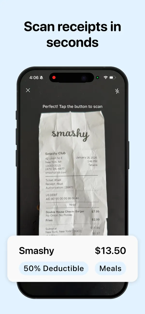 Deduct AI: Expense Tracker screenshot 3