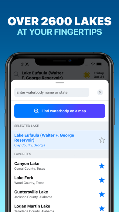 Deep Dive - Bass Fishing App screenshot 1