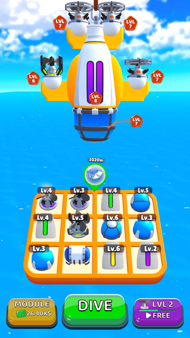 Deep Dive - Submarine Jump screenshot 1