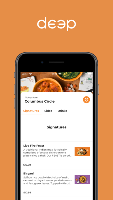 deep indian kitchen screenshot 2