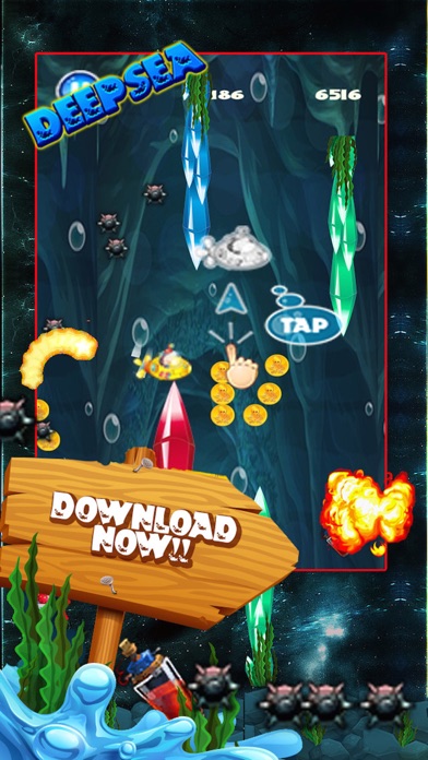 Deep Sea - Adventures of The Yellow Submarine Journey screenshot 1