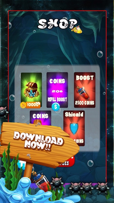 Deep Sea - Adventures of The Yellow Submarine Journey screenshot 2