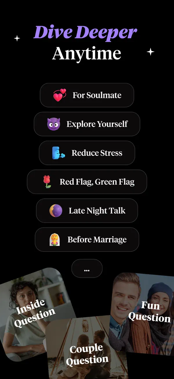 Deepin:Deep Questions & Convos screenshot 1