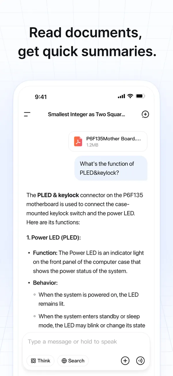 DeepSeek - AI Assistant screenshot 1