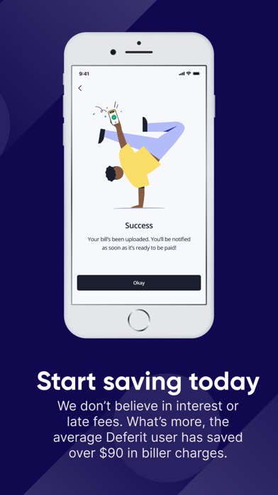 Deferit: Pay bills in 4 screenshot 2