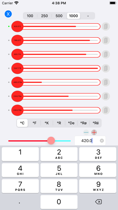 Degrees Calc screenshot 2