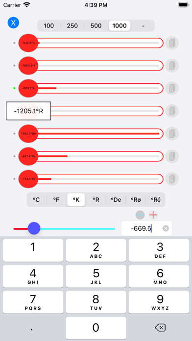Degrees Calc screenshot 1