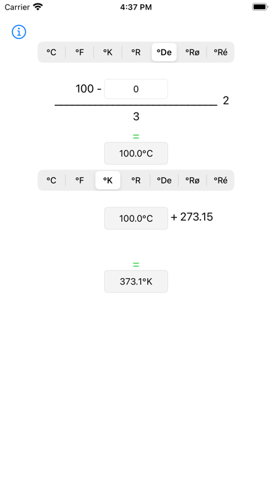 Degrees Calc screenshot 4