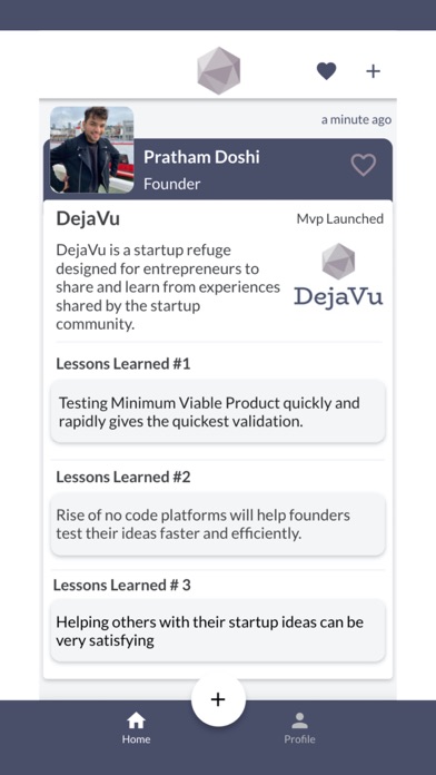 DejaVu: A Startup Refuge screenshot 4
