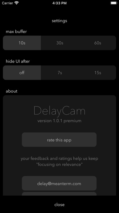 DelayCam: Instant Replay screenshot 1
