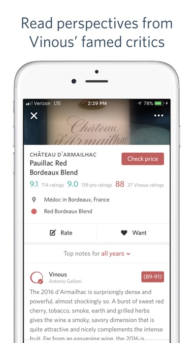 Delectable - Scan & Rate Wine screenshot 1