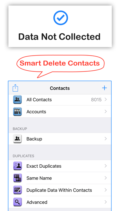 Delete Contacts+ screenshot 4