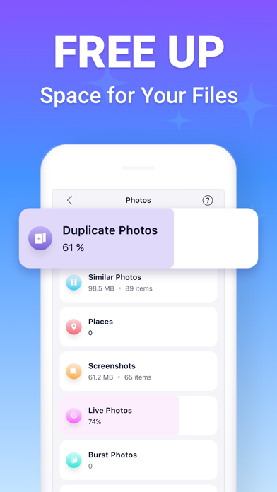 Delete duplicate photos - Wipe screenshot 3