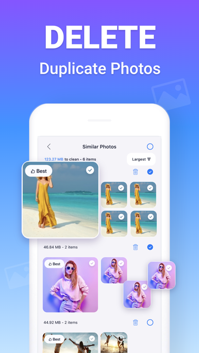 Delete duplicate photos - Wipe screenshot 5