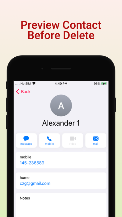 delete multiple contacts + screenshot 2
