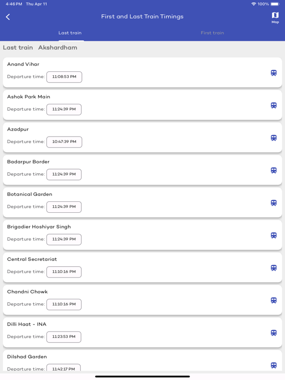 Delhi Metro Route Map and Fare screenshot 4