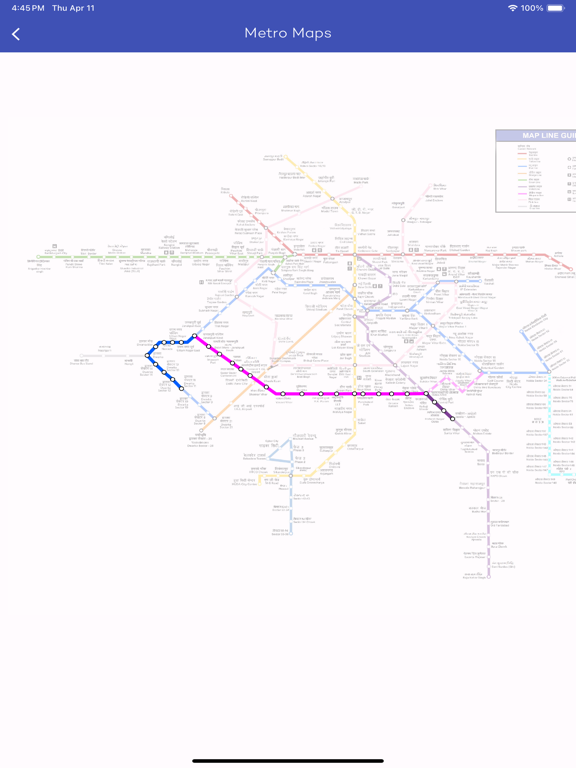 Delhi Metro Route Map and Fare screenshot 8