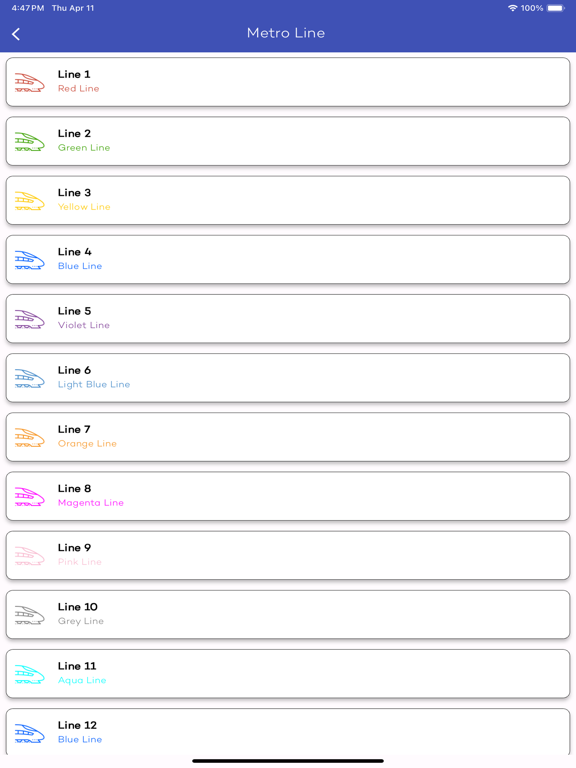Delhi Metro Route Map and Fare screenshot 5