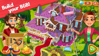 Delicious B&B: Decor & Match 3 screenshot 5