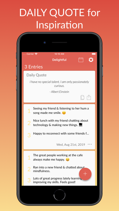 Delightful: Gratitude Journal screenshot 6