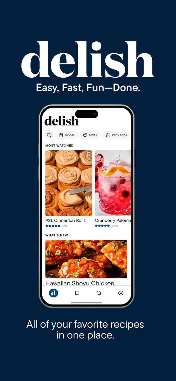 Delish: Original Fun Recipes screenshot 5