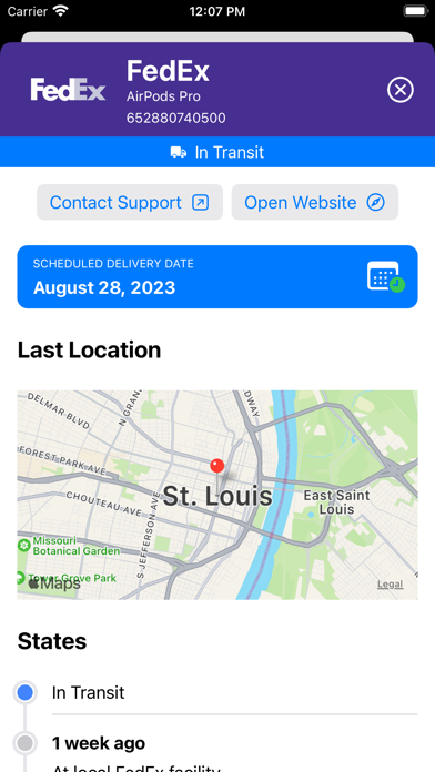 Deliveries Package Tracker screenshot 4