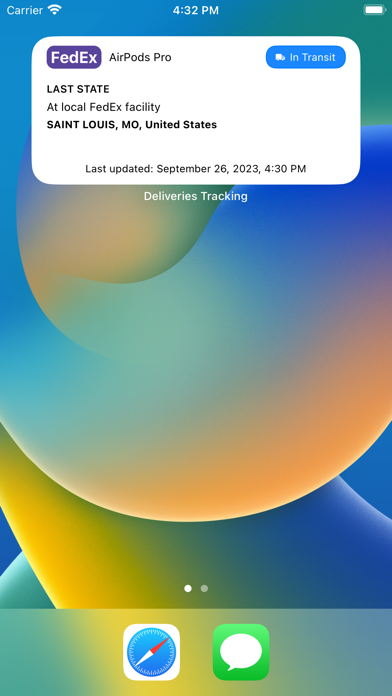 Deliveries Package Tracker screenshot 3