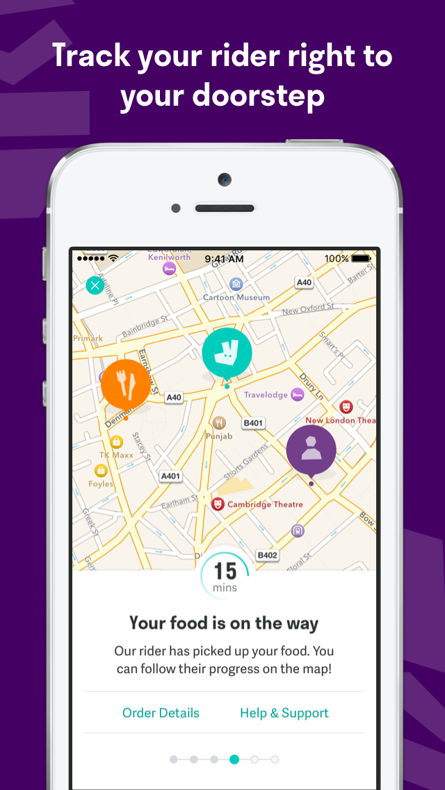 Deliveroo: Food & Shopping screenshot 2