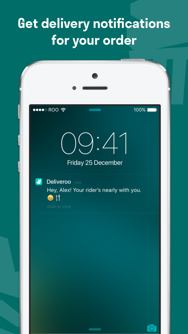 Deliveroo: Food & Shopping screenshot 1