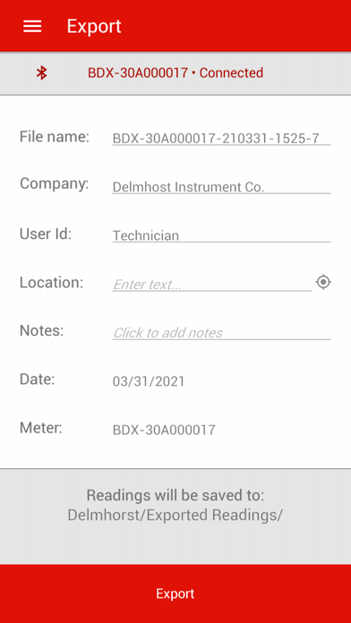 Delmhorst Edge screenshot 1