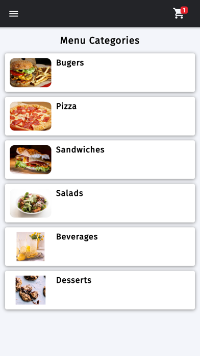 Demo Restaurant App screenshot 2