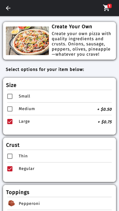 Demo Restaurant App screenshot 1