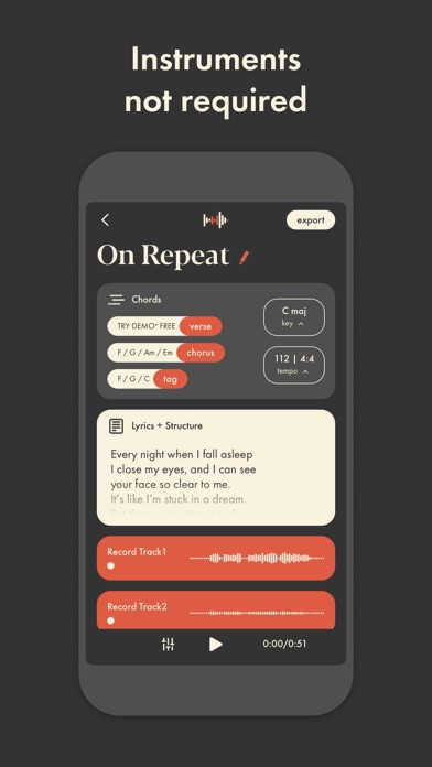 Demo: Songwriting Studio screenshot 8