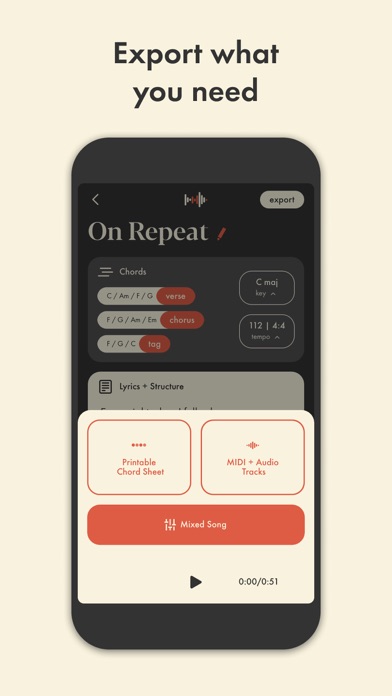 Demo: Songwriting Studio screenshot 1