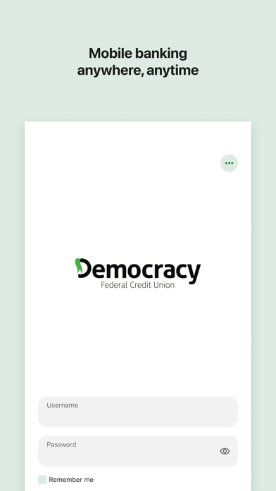 Democracy FCU Mobile screenshot 5