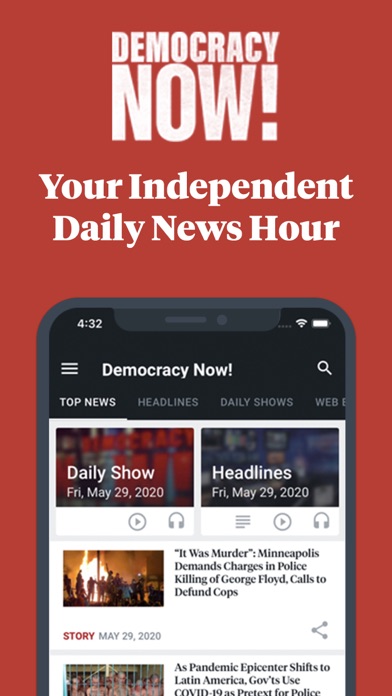 Democracy Now! screenshot 4
