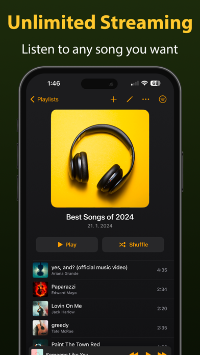 Demus: Easy Music Streaming screenshot 1
