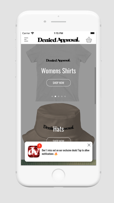Denied Approval screenshot 3