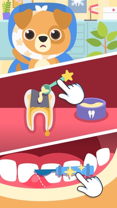 Dentist Baby Games for Kids screenshot 1
