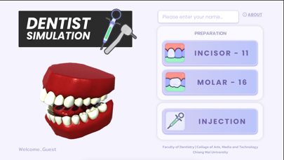 Dentist Simulation screenshot 1
