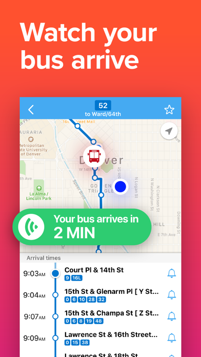 Denver Transit: RTD Bus TImes screenshot 3